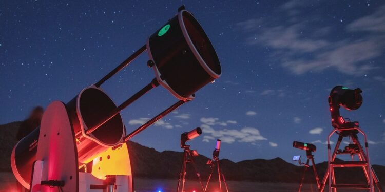 砂漠の空の下での3日間の星空観察冬季プログラム