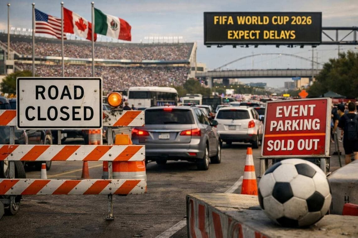 2026 FIFA World Cup Traffic Guide: Road Closures, Parking Tips